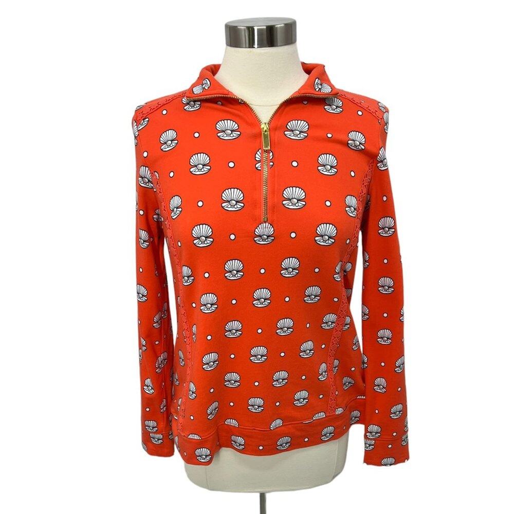 CROWN AND IVY Clam Pearl Long Sleeve XS